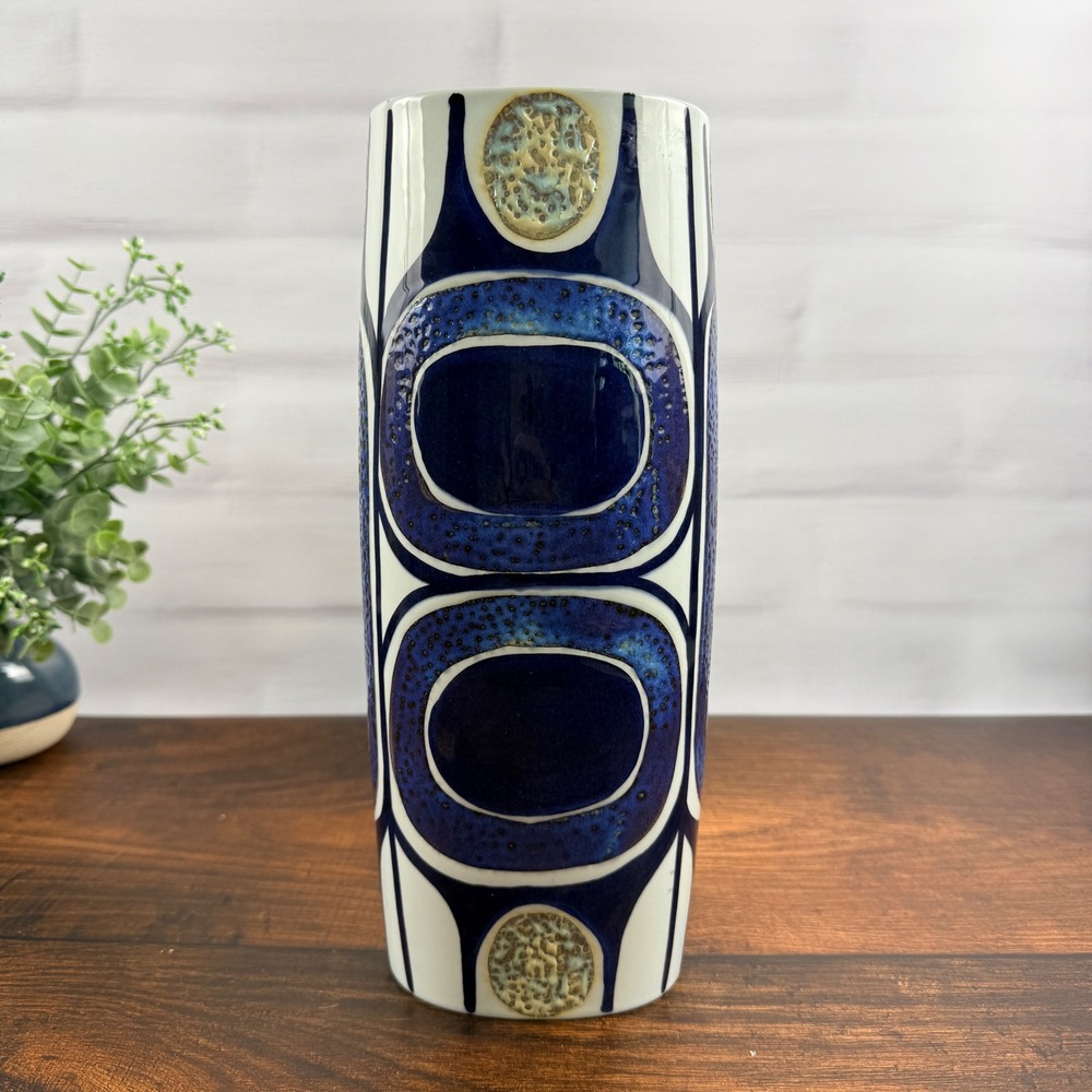 Royal Copenhagen Fajance Vase 450/3116 Inge-Lise Koefoed Danish Modern
